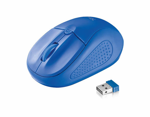 Bevielė pelė Trust Primo - BLU