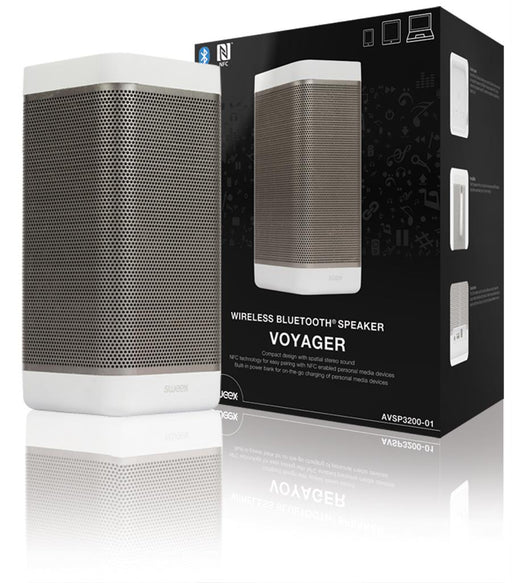Nešiojama kolonėlė Sweex Voyager, BT3.0, NFC, 20W, Balta