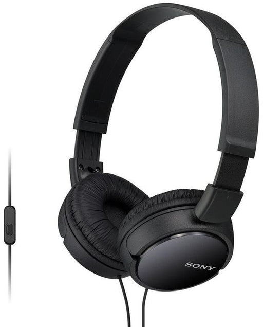 SONY ausinės MDR-ZX110 Overhead Headphones - juodos su mikrofonu