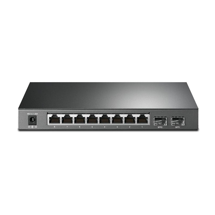 TP-Link T1500G-10PS 8-Port Gigabit Desktop PoE Switch with 2 Combo SFP Slots