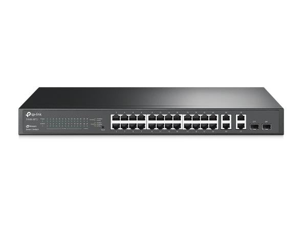 TP-Link T1500-28TC 24-Port 10/100Mbps + 4-Port Gigabit Smart Switch