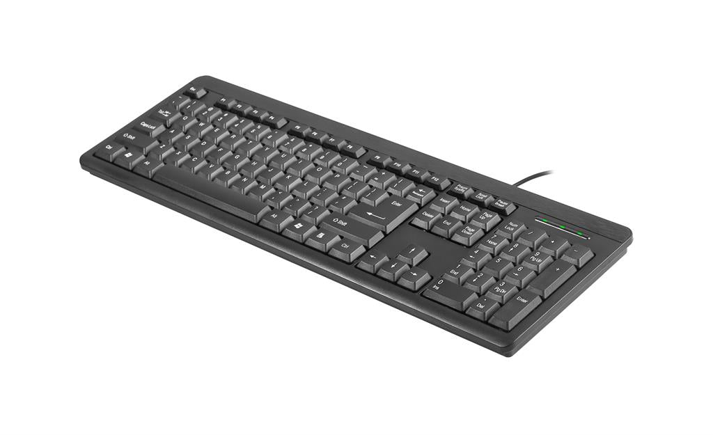Klaviatūra TRACER Deluxe USB Juoda