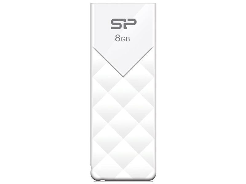 Silicon Power memory USB Ultima U03 8GB USB 2.0 White