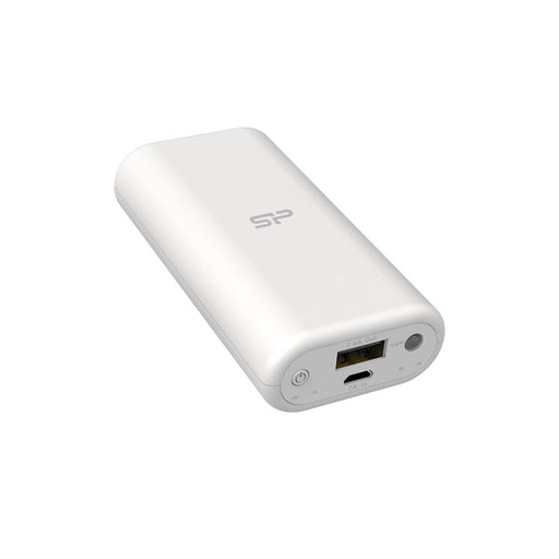 Silicon Power P52 Power Bank 5200mAH, LED, White