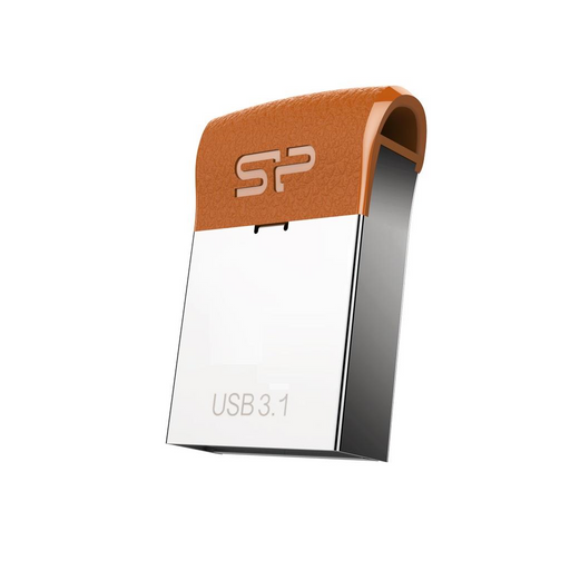 Silicon Power memory USB Jewel J35 32GB USB 3.1 COB metal Brown