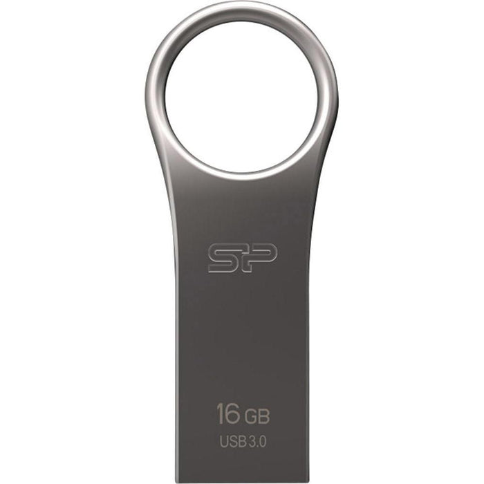 Atmintukas Silicon Power Jewel J80 16GB USB 3.0 COB Sidabrinis metalinis