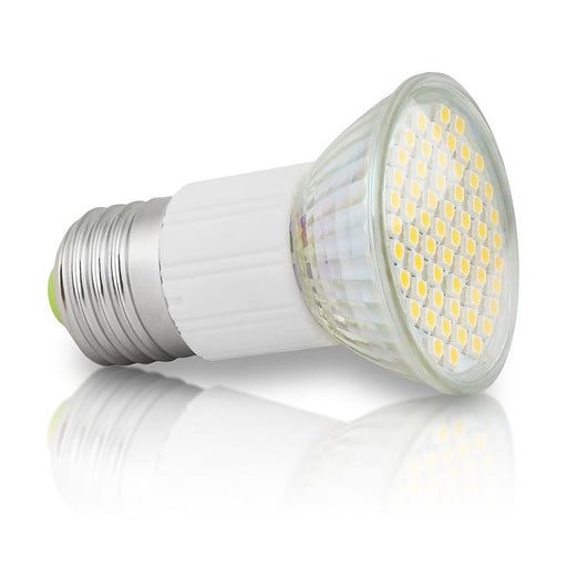 LED lemputė Whitenergy | E27 | 60 SMD 3528| 3W | 230V| šilta balta| reflektorius
