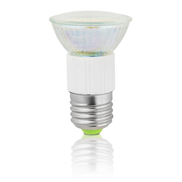 LED lemputė Whitenergy | E27 | 60 SMD 3528| 3W | 230V| šilta balta| reflektorius