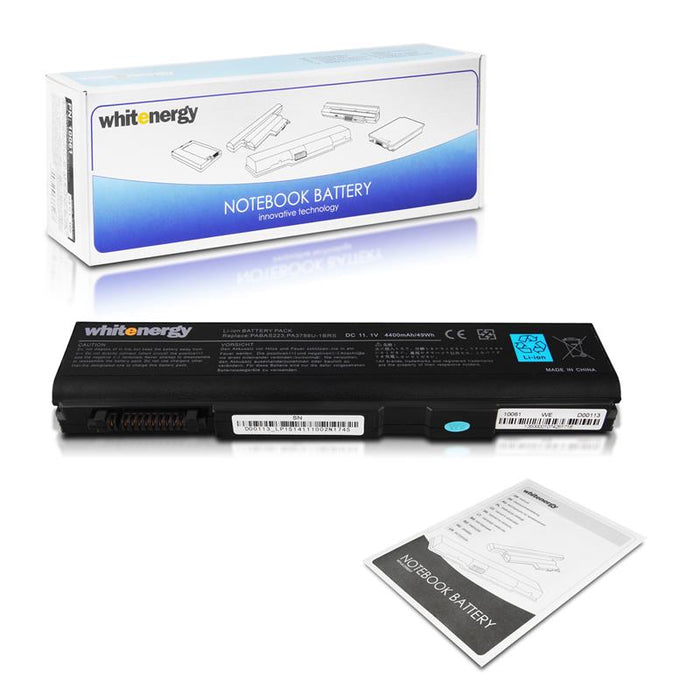 Nešiojamo kompiuterio baterija Whitenergy Toshiba TECRA A11  11.1V 4400mAh