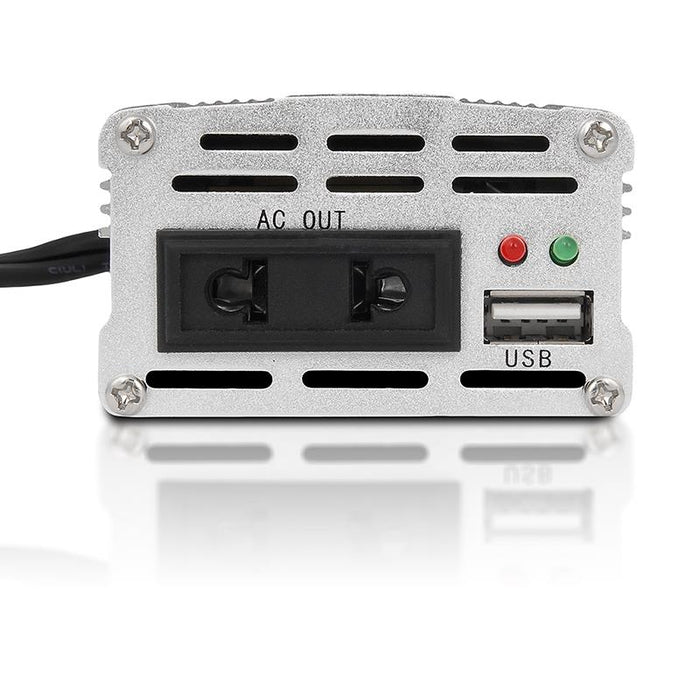 Whitenergy Inverteris DC/AC 24V (automobilis) 230V, 150W USB jungtis