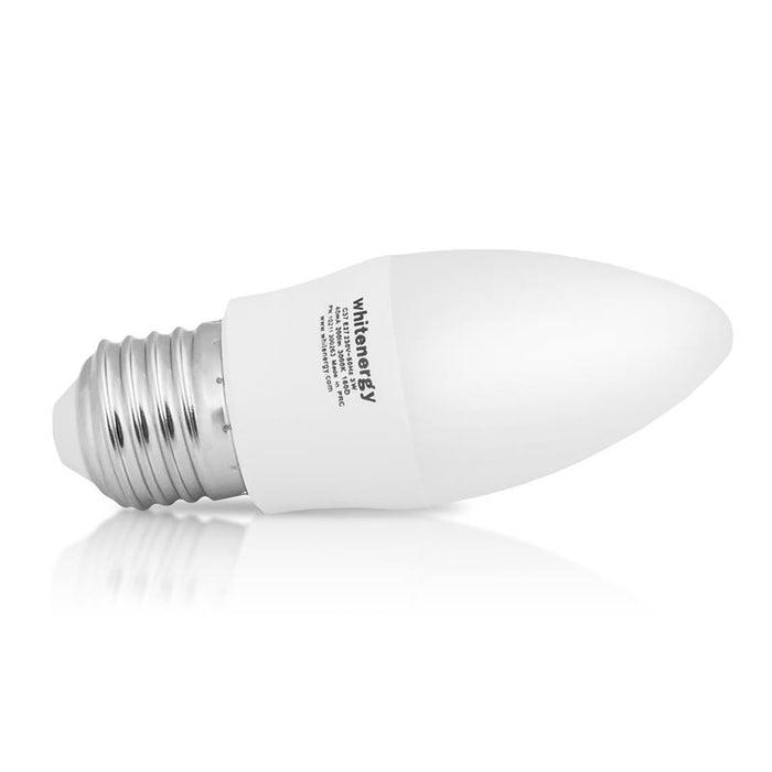 Whitenergy LED lemputė | 7xSMD2835| C37 | E27 | 3W | 230V | šilta balta | pienas