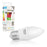 Whitenergy LED lemputė | 7xSMD2835| C37 | E27 | 3W | 230V | šilta balta | pienas