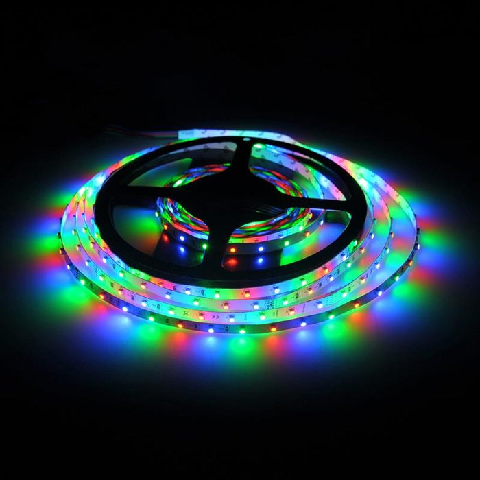Whitenergy LED juosta 5m | 3528 | 4.8W/m | 12V DC | RGB
