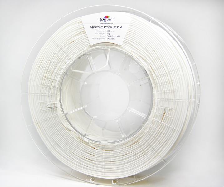 Filament SPECTRUM / PLA / POLAR WHITE / 1,75 mm / 1 kg