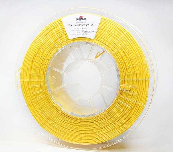 Filament SPECTRUM / PLA / BAHAMA YELLOW / 1,75 mm / 1 kg
