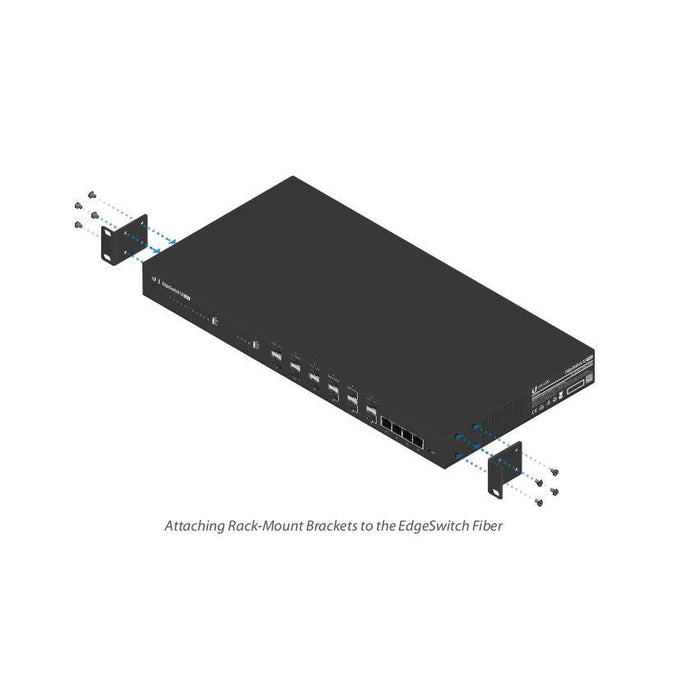 Ubiquiti Fiber Switch ES-12F 12x SFP (8x 100/1000Mbps + 4x 1G), 4x Gigabit RJ45