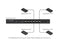 Ubiquiti Fiber Switch ES-12F 12x SFP (8x 100/1000Mbps + 4x 1G), 4x Gigabit RJ45