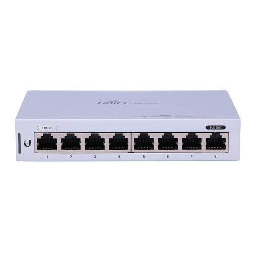 Ubiquiti US-8 - Fully Managed 8-port Gigabit UniFi switch 1 PoE Passthrough Port