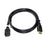Vakoss Cable HDMI M -> HDMI F 1m  TC-H751K, juoda, lizdinė plokštelė