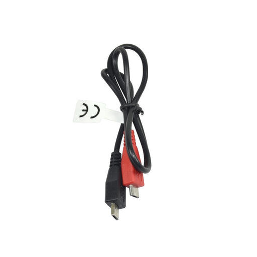 Vakoss OTG Cabel, micro USB 2.0 B-B M/M  0,5m, OTG, juoda, lizdinė plokštelė