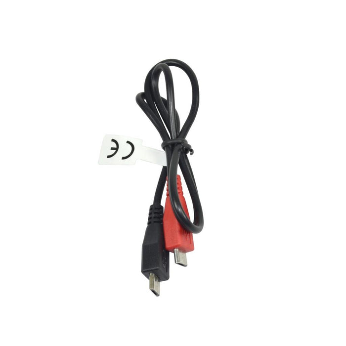 Vakoss OTG Cabel, micro USB 2.0 B-B M/M  0,5m, OTG, juoda, lizdinė plokštelė