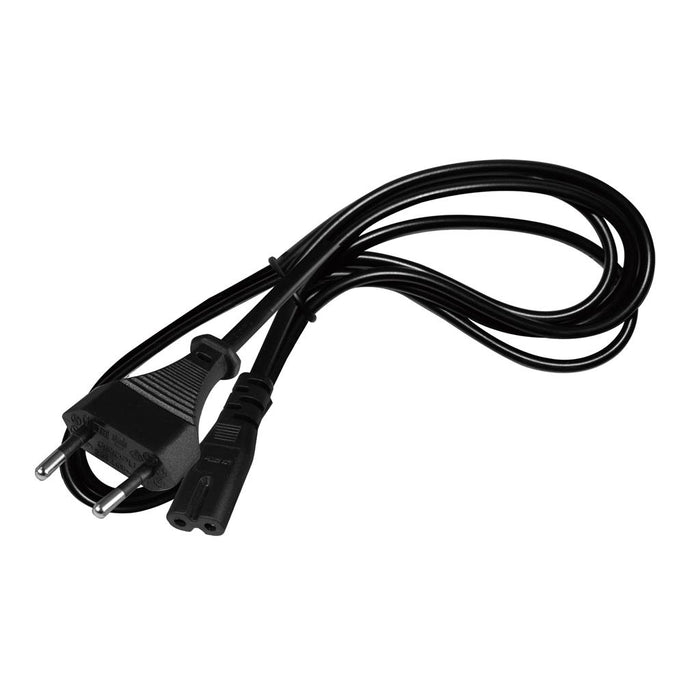 MSONIC Maitinimo kabelis laptop/radija C8 (2 pin), 1,6m, MLP1015 juodas