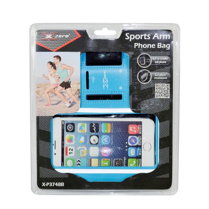 X-ZERO Sport Arm Band for max. 5,5'' phones X-P3748B blue