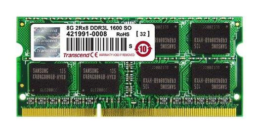 Transcend JetRam 8GB 1600MHz DDR3L SO-DIMM 1.35V for Apple iMac 2013