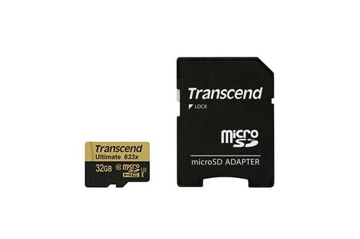 Memory card Transcend microSDXC 32GB Class 10, UHS1 + Adapter