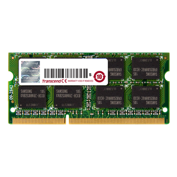 Transcend SODIMM, 2GB, 1600MHz, DDR3, CL11