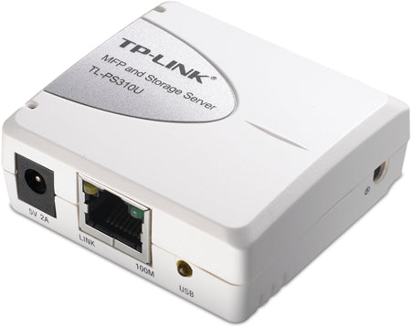 TP-Link TL-PS310U spausdinimo serveris MFP + atminties serveris 1xUSB, 1xRJ-45