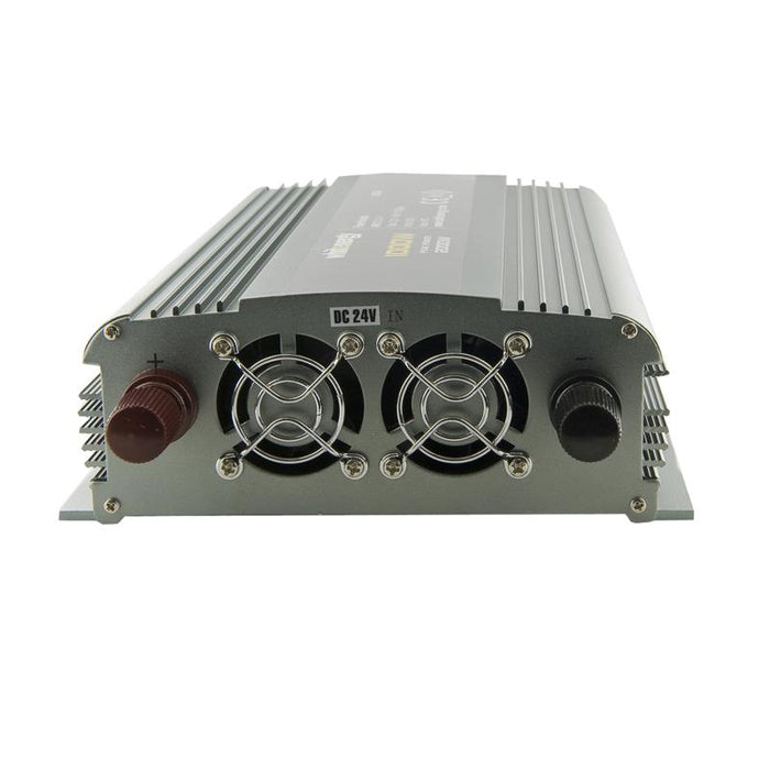 Whitenergy Inverteris AC/DC 24V automobilis) 230V, 1000W, 2 lizdai