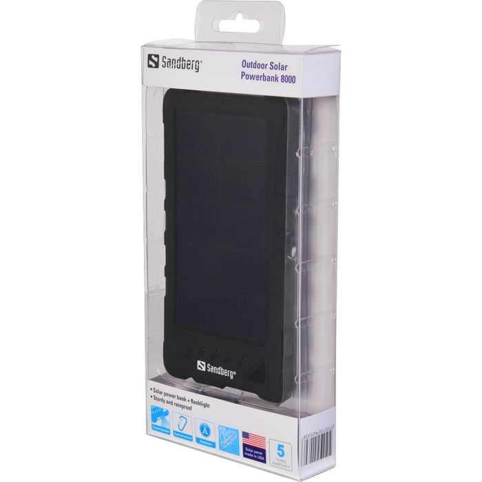 Sandberg Outdoor Solar Powerbank 8000