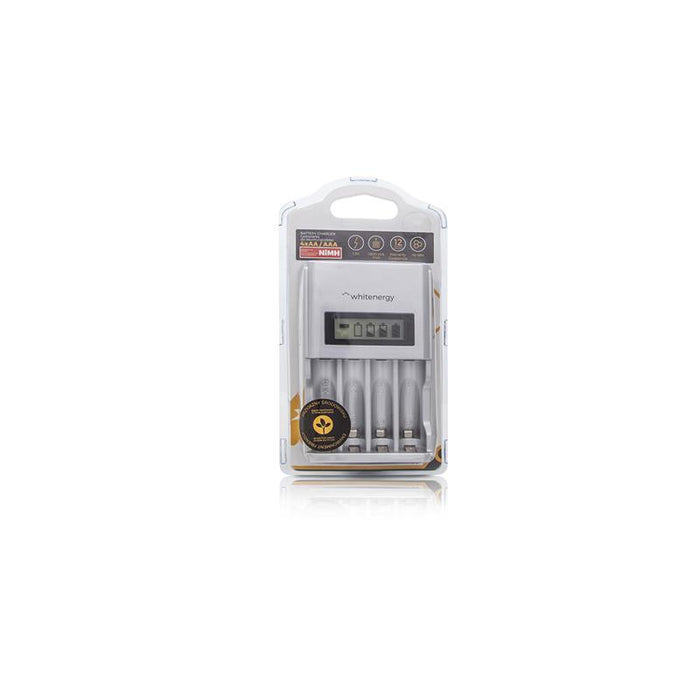 Whitenergy įkroviklis 4AA/4AAA HighSpeed 1800mA su LCD