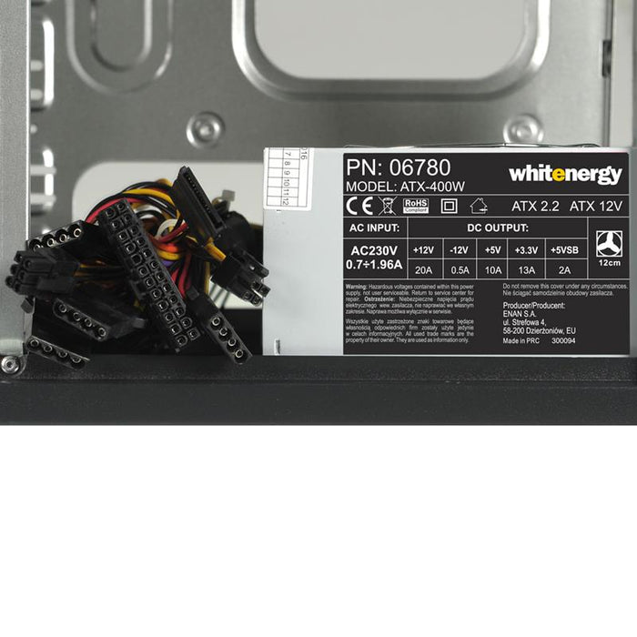 PC korpusas Whitenergy  Midi Tower PC-3019 PSU 400W ATX 2.2 12cm