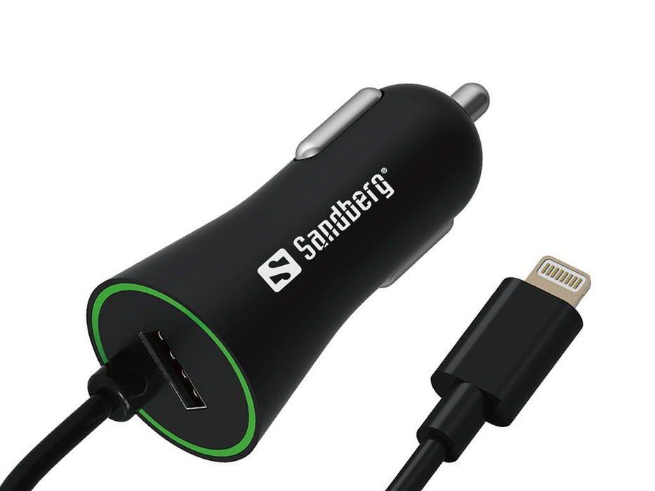 Sandberg Car Charger Lightning + USB 3.4A