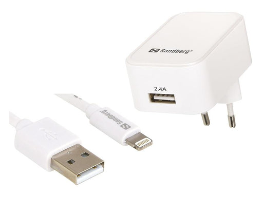 Sandberg AC Charger EU Lightning 2.4A
