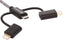 Sandberg 3in1 Lightning+MicroUSB+USB-C 1m