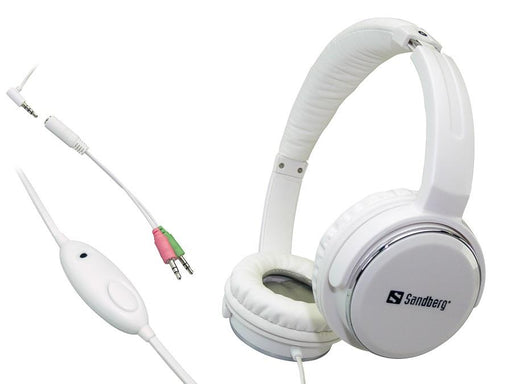 Sandberg Home'n Street Headset White