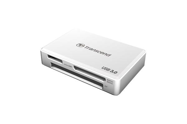 Transcend card reader USB3.0 All-in-1 Multi Card Reader White