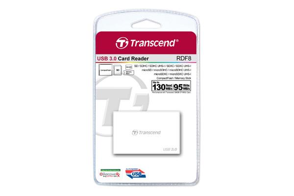 Transcend card reader USB3.0 All-in-1 Multi Card Reader White