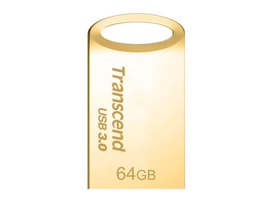 Atmintukas Transcend JetFlash 710, 64GB , Gold Plating