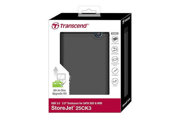 Transcend All-in-one Upgrade Kit - SJ25CK3 - SSD and HDD