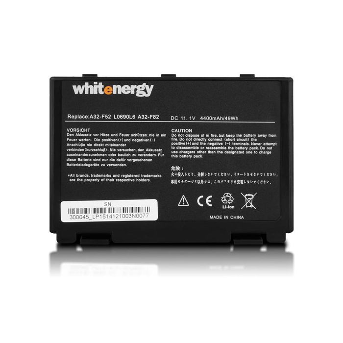 Nešiojamo kompiuterio baterija Whitenergy Asus A32-F52 11.1V 4400mAh