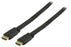 Plokščias kabelis Valueline HDMI High Speed, Ethernet HDMI - HDMI 1,00 m juodas