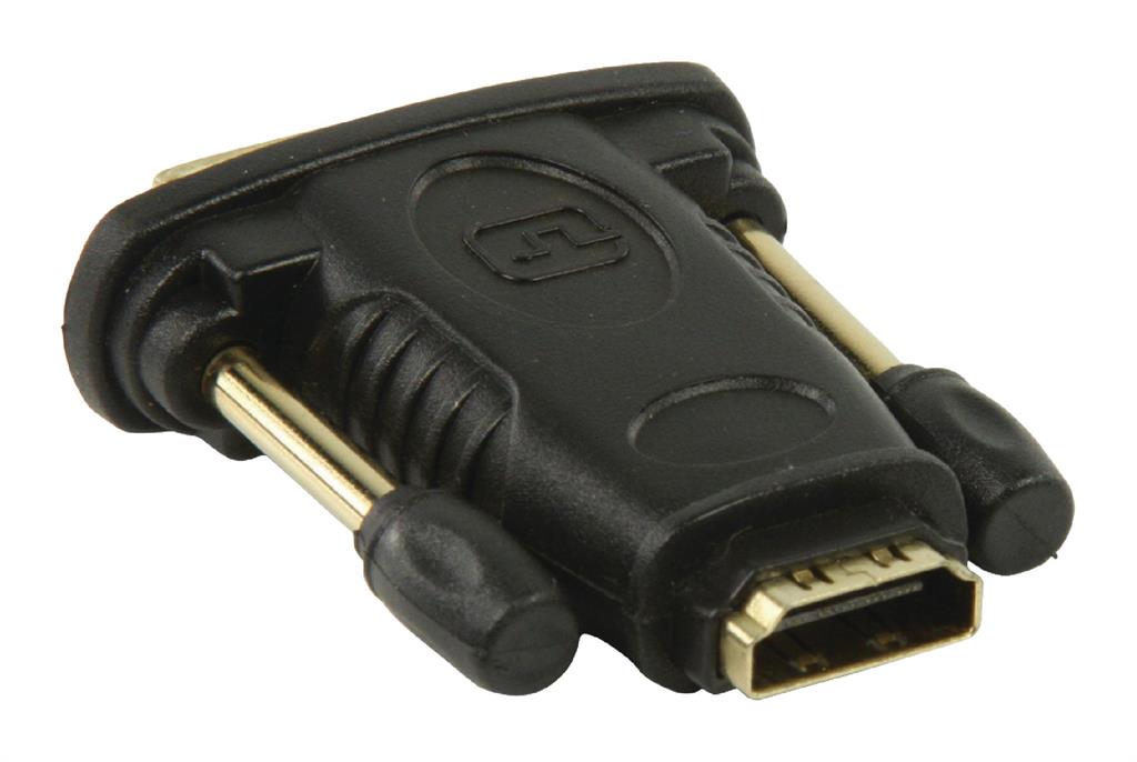 Adapteris Valueline DVI - HDMI DVI male - HDMI juodas