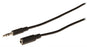 Prailgintuvas Valueline stereo Jack 3,5 mm male - female 3,5 mm 5,00 m juodas