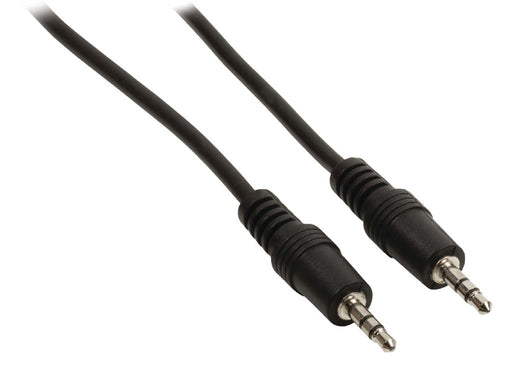 Kabelis Valueline audio stereo jack 3,5 mm male - male 3,5 mm 3,00 m juodas