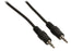 Kabelis Valueline audio stereo jack 3,5 mm male - male 3,5 mm 3,00 m juodas