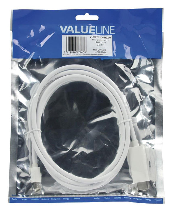 Kabelis Valueline Mini DisplayPort - HDMI